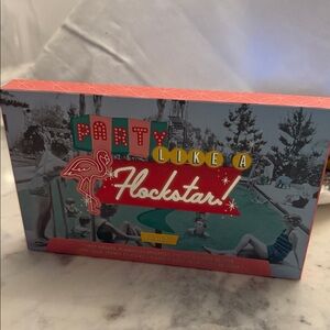 Benefit Flockstar Palette with Pink and Red Accents-NIB
